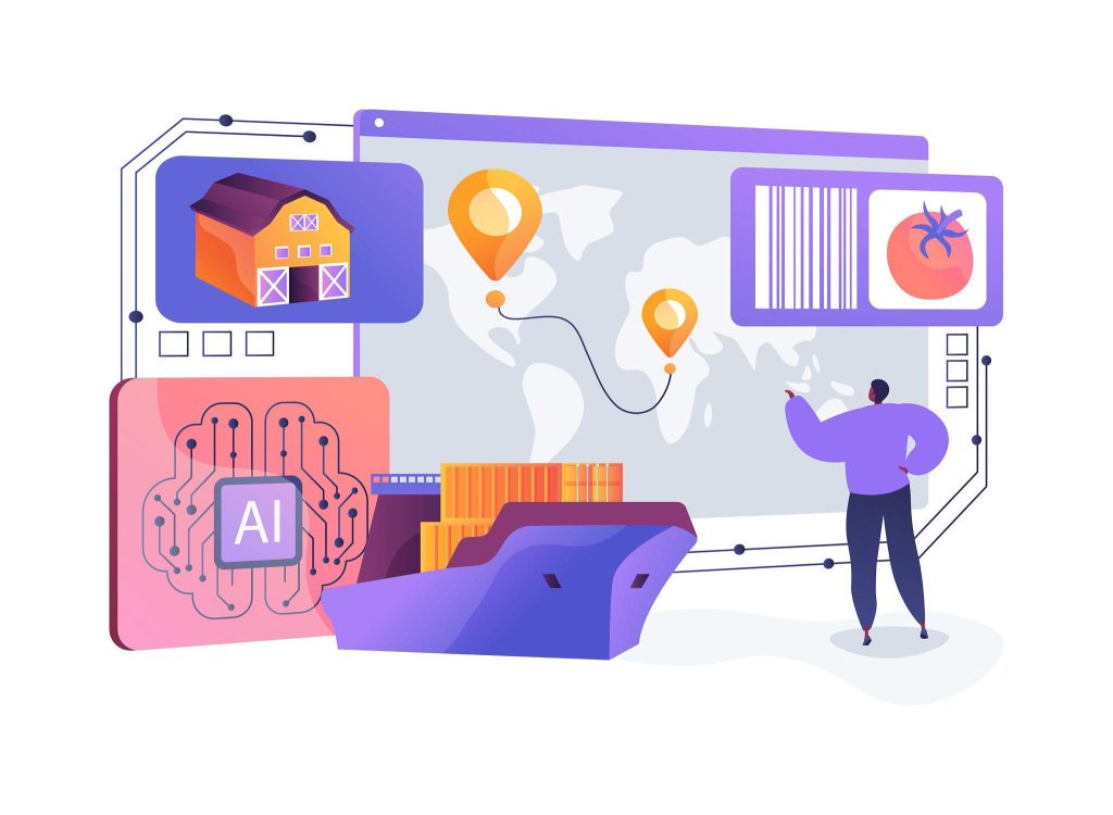 AI automation in food distribution supply chain